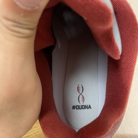 Nike Jordan 5 Low Retro Alpha Menace Elite Oklahoma PE Football Cleats Size 12.5 - Picture 8 of 9